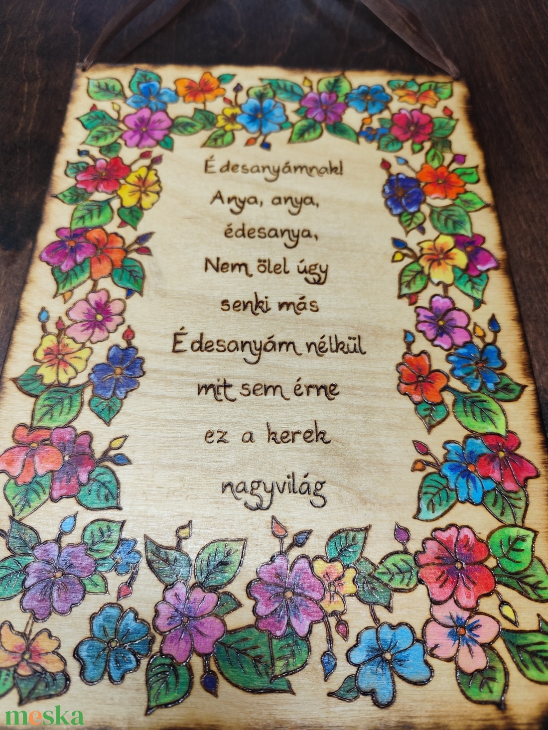 Anya tábla - otthon & életmód - dekoráció - kép & falikép - fából készült kép - Meska.hu