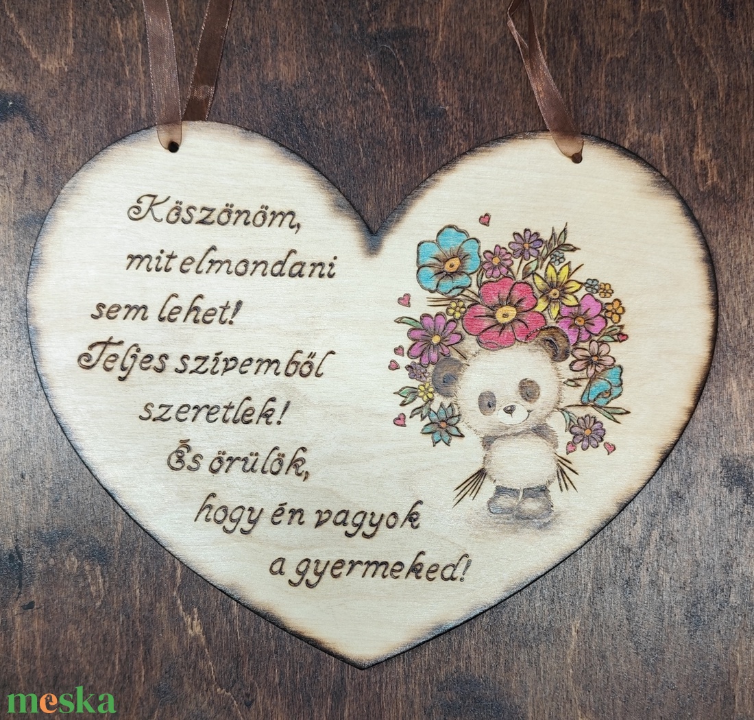 Anya tábla - otthon & életmód - dekoráció - kép & falikép - fából készült kép - Meska.hu