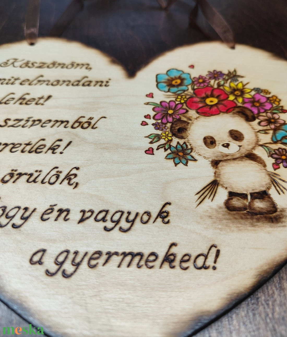 Anya tábla - otthon & életmód - dekoráció - kép & falikép - fából készült kép - Meska.hu