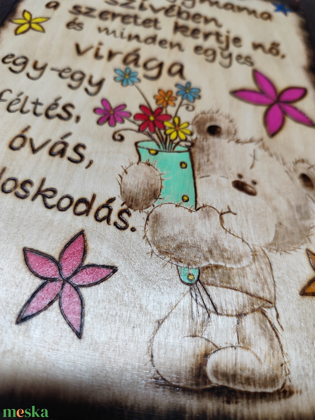 Nagymama - otthon & életmód - dekoráció - kép & falikép - fából készült kép - Meska.hu