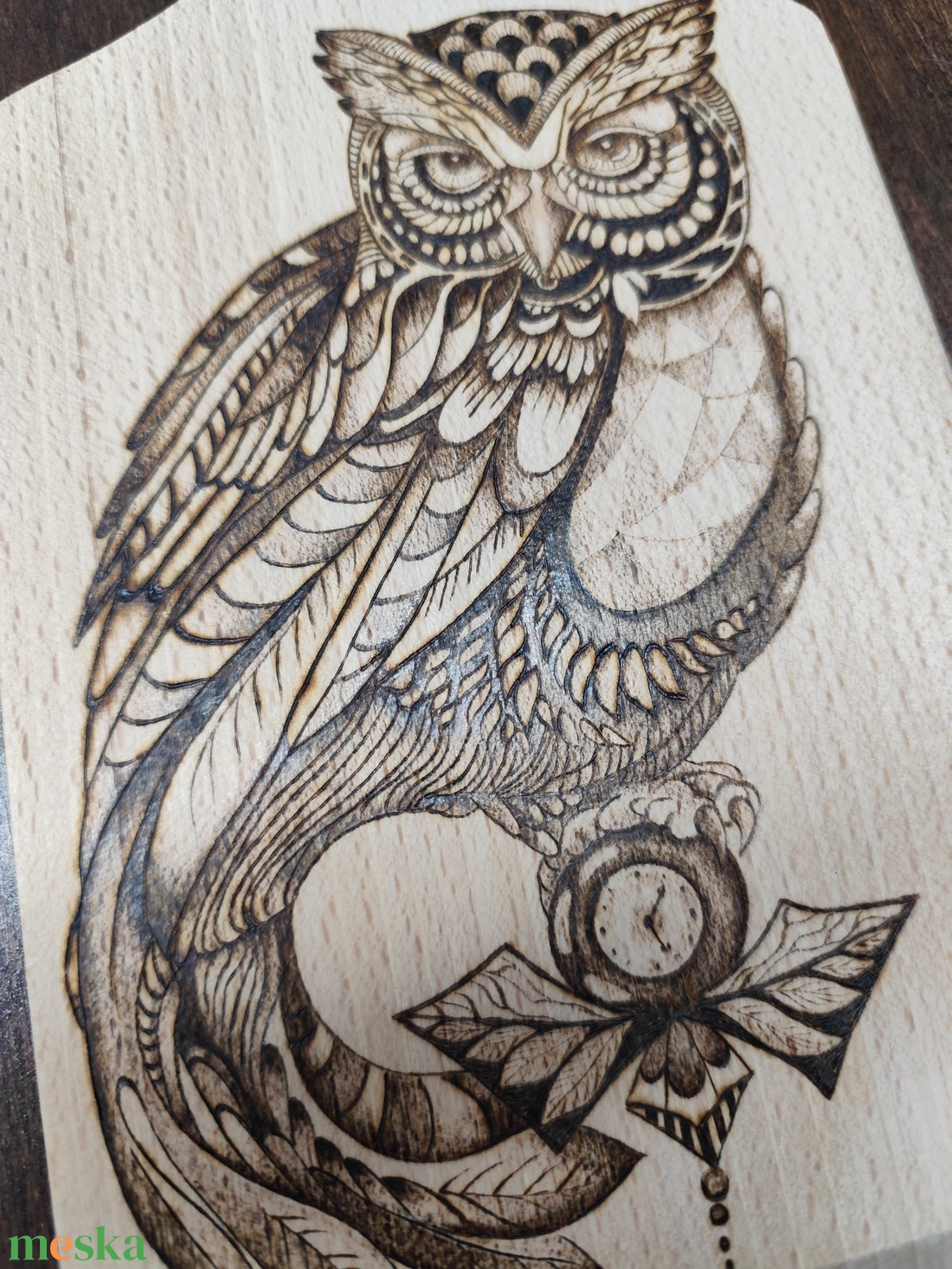 Vágódeszka. Bagoly - otthon & életmód - konyhafelszerelés, tálalás - sütés, főzés - vágódeszka - Meska.hu