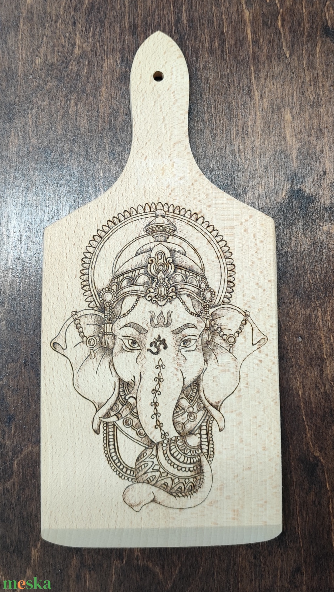 Vágódeszka. Ganesha - otthon & életmód - konyhafelszerelés, tálalás - sütés, főzés - vágódeszka - Meska.hu