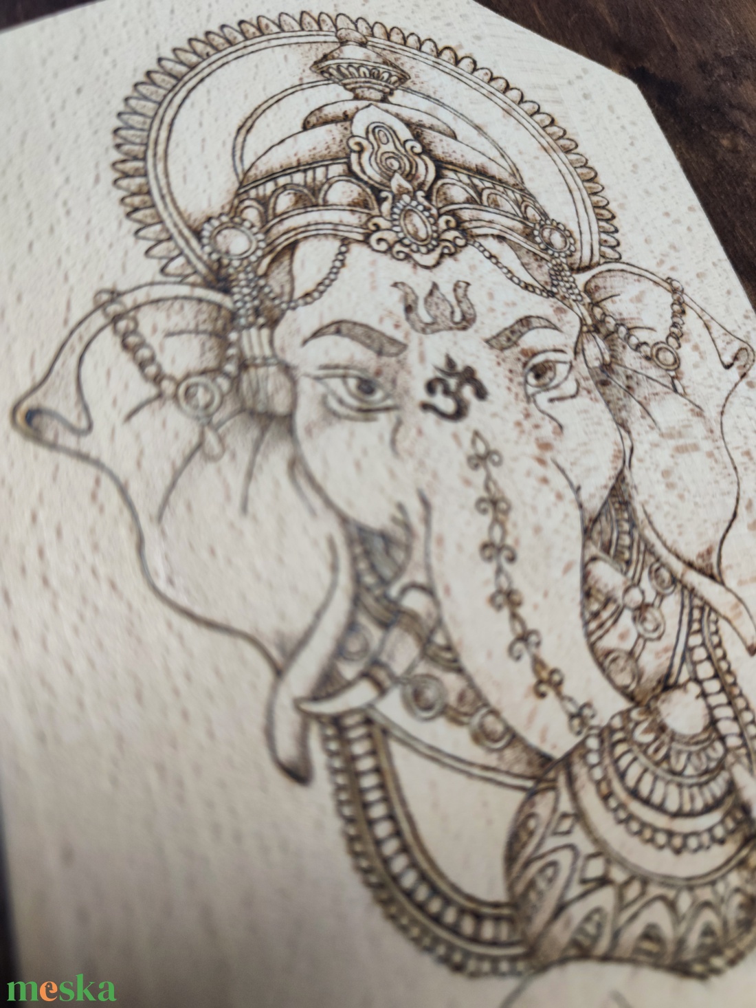 Vágódeszka. Ganesha - otthon & életmód - konyhafelszerelés, tálalás - sütés, főzés - vágódeszka - Meska.hu