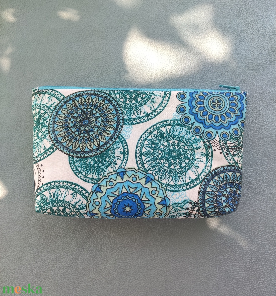 Kék mandalás neszi - táska & tok - neszesszer - Meska.hu