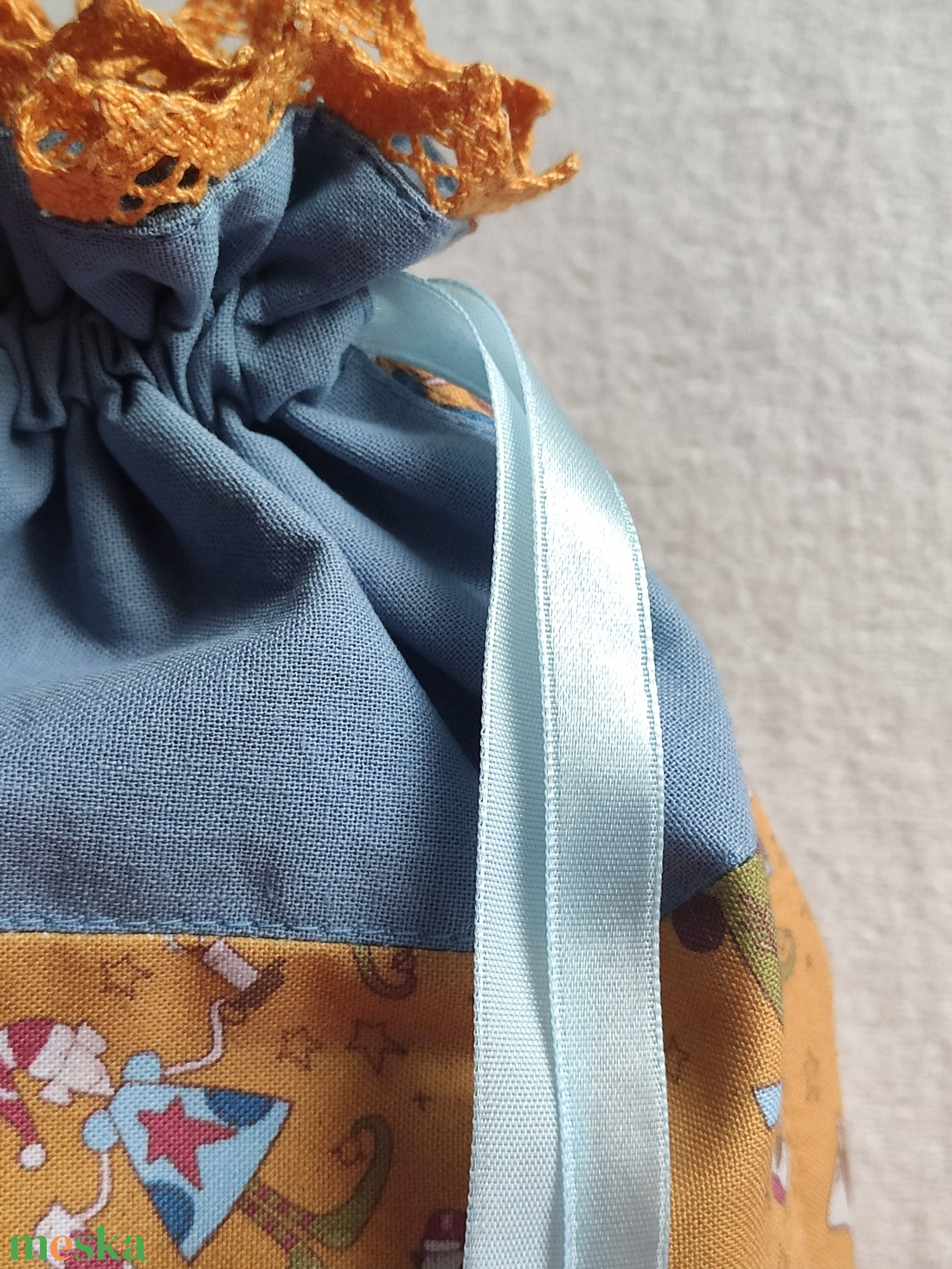 Mikulás zsák / karácsonyi ajándék zsák - otthon & életmód - papír, írószer - ajándékozás kellékei - ajándékzsák, csomagolás - Meska.hu