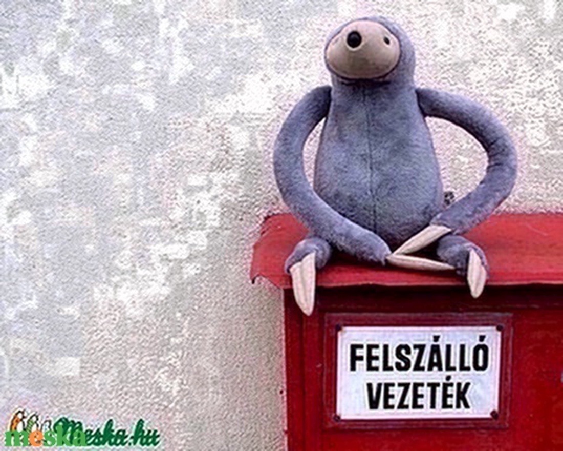 Szürke Lajhár, Közepes méretű vadállat - játék & sport - plüssállat & játékfigura - más figura - Meska.hu Szürke Lajhár, Közepes méretű vadállat - játék & sport - plüssállat & játékfigura - más figura - Meska.hu