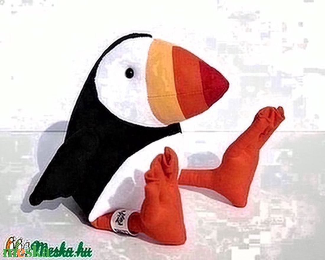 Plüss Lunda, azaz Puffin, tengeri madár - játék & sport - plüssállat & játékfigura - madár - Meska.hu Plüss Lunda, azaz Puffin, tengeri madár - játék & sport - plüssállat & játékfigura - madár - Meska.hu