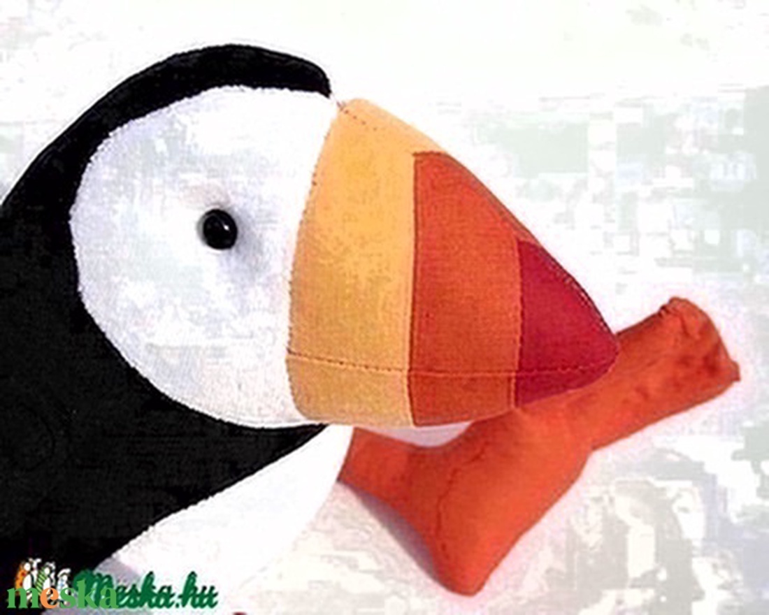 Plüss Lunda, azaz Puffin, tengeri madár - játék & sport - plüssállat & játékfigura - madár - Meska.hu Plüss Lunda, azaz Puffin, tengeri madár - játék & sport - plüssállat & játékfigura - madár - Meska.hu