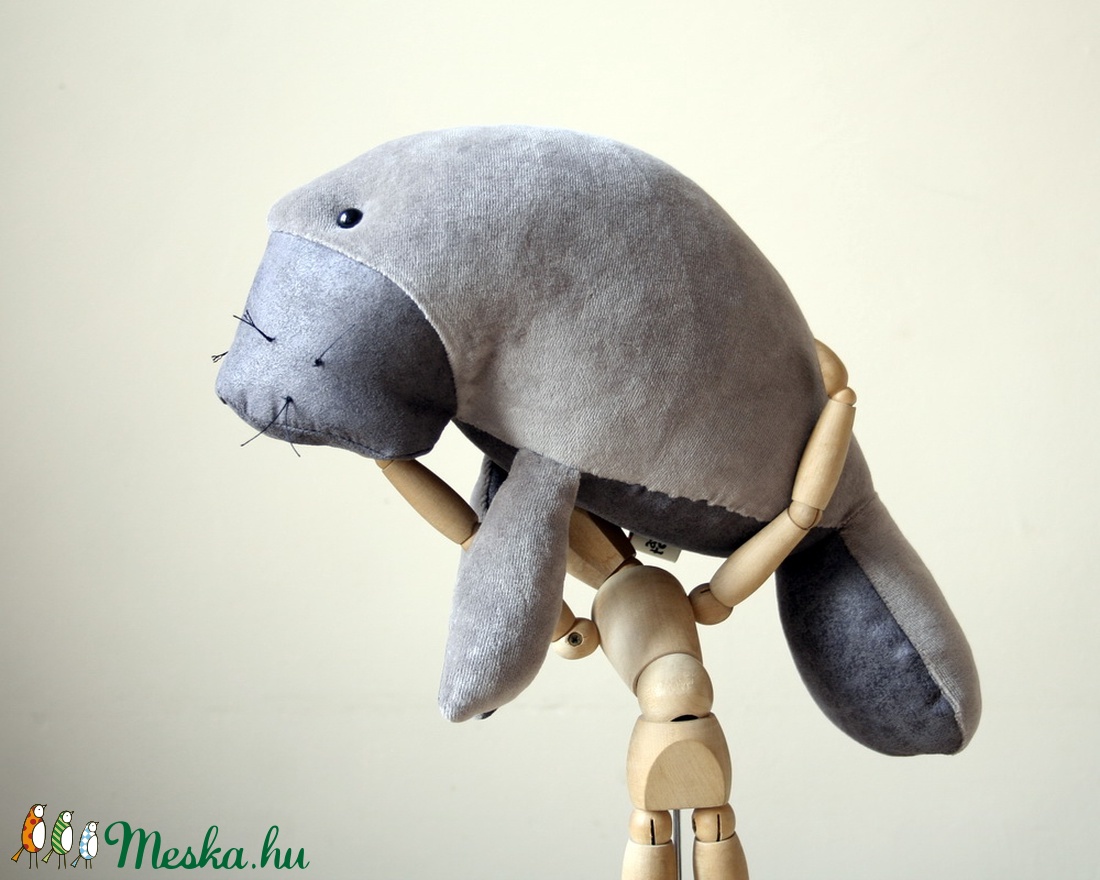 Puha Plüss Lamantin, aka Dugong, Manátusz, avagy Tengeri Tehén -  - Meska.hu