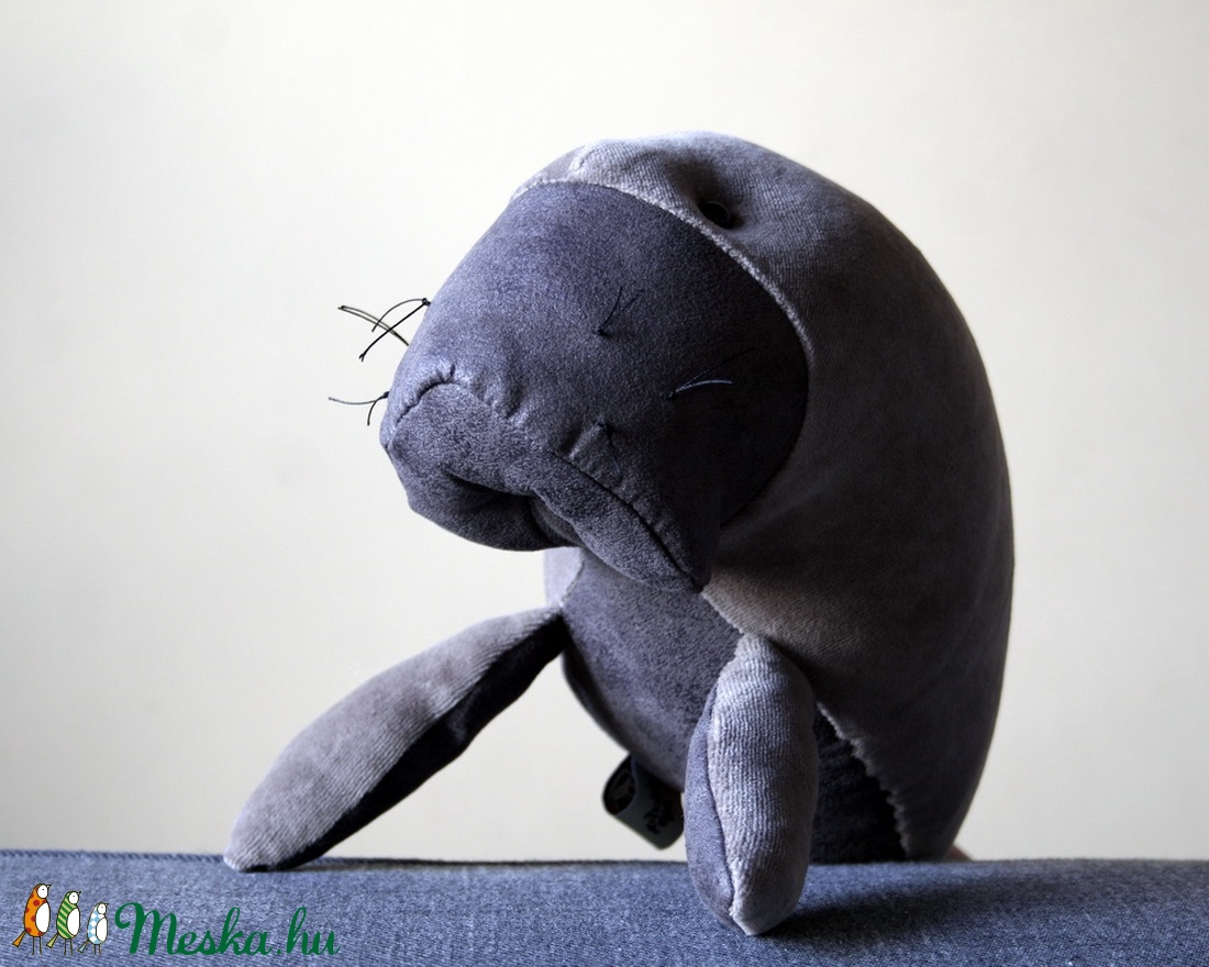 Puha Plüss Lamantin, aka Dugong, Manátusz, avagy Tengeri Tehén -  - Meska.hu