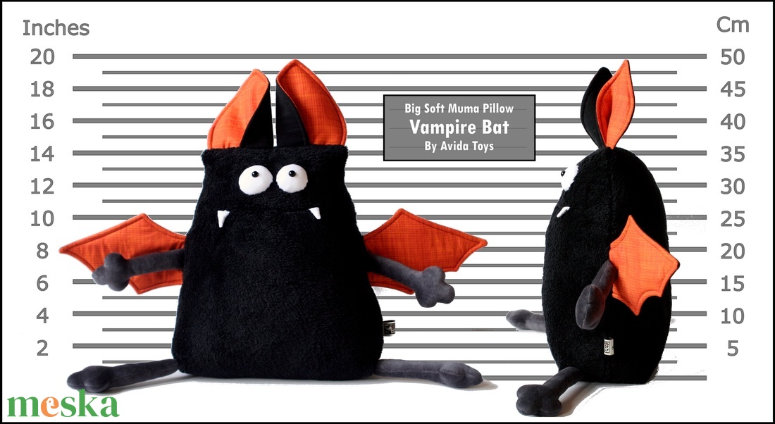 Vámpír Denevér Párna, Kényelmes de félelmetes dekoráció Halloween-re - otthon & életmód - babaszoba, gyerekszoba - gyerek díszpárna - Meska.hu Vámpír Denevér Párna, Kényelmes de félelmetes dekoráció Halloween-re - otthon & életmód - babaszoba, gyerekszoba - gyerek díszpárna - Meska.hu