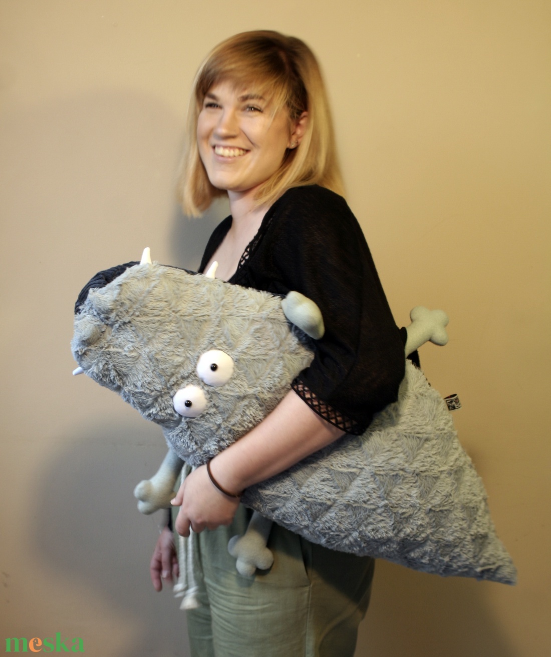 Rettentő Vérszomjas Krokodil, Félelmetes Aligátor avagy Gülüszemű Kajmán - játék & sport - plüssállat & játékfigura - más figura - Meska.hu