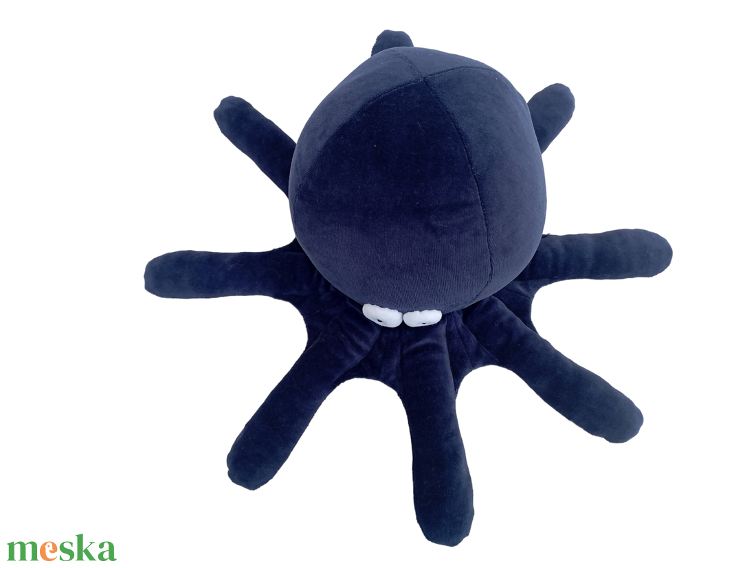 Tengerészkék Bébi Polip Plüss, Kedves Puha Lábasfejű, Mélytengeri Alvósjáték - játék & sport - plüssállat & játékfigura - polip, medúza - Meska.hu
