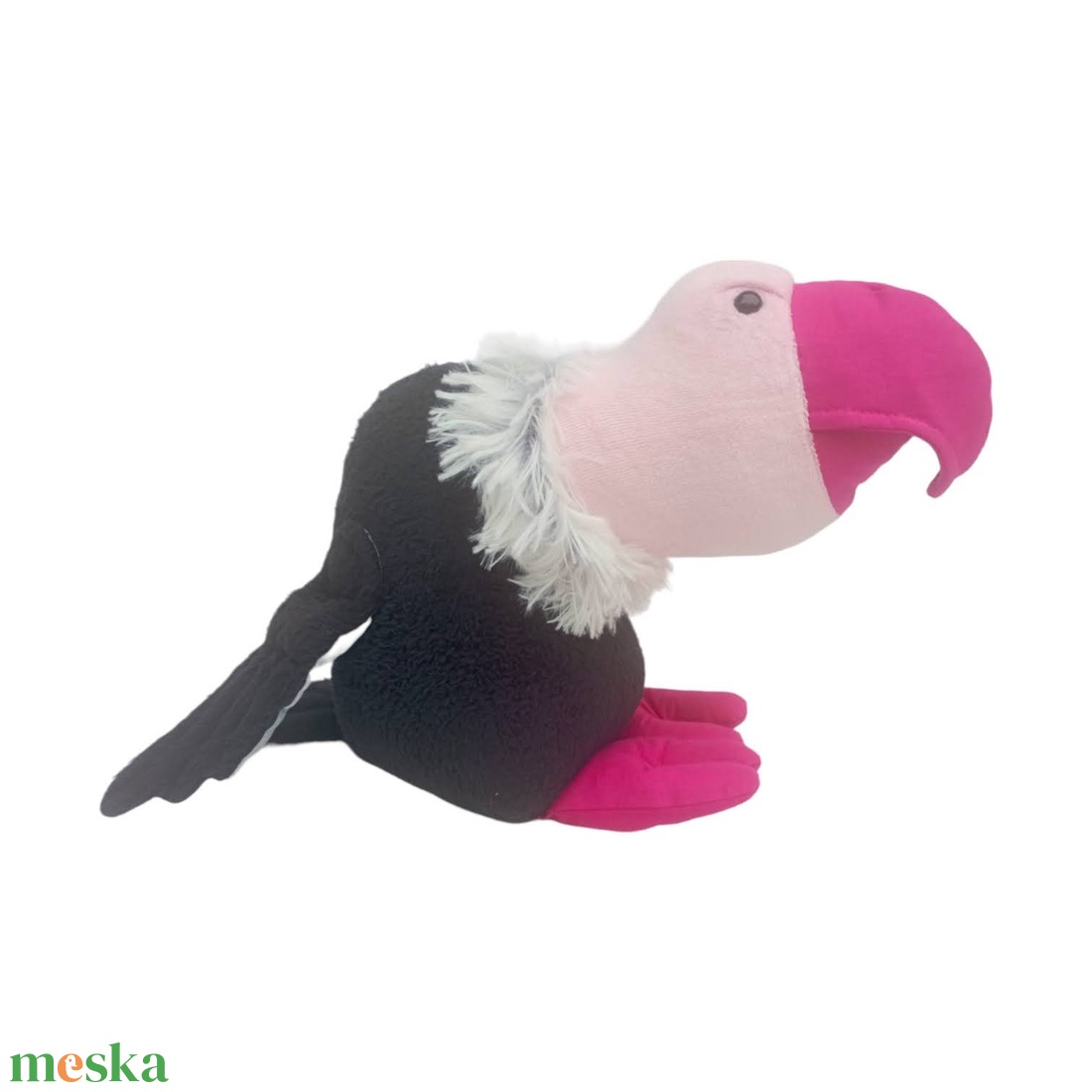 Kondorkeselyű, Szomorú, öreg, kopasz dögevő - játék & sport - plüssállat & játékfigura - madár - Meska.hu