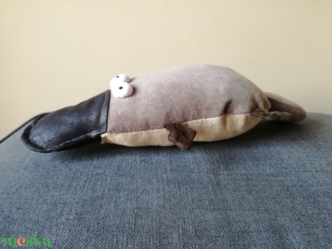 Kacsacsőrű Emlős Muma, Tenyérnyi Puha Plüss Jószág - játék & sport - plüssállat & játékfigura - más figura - Meska.hu