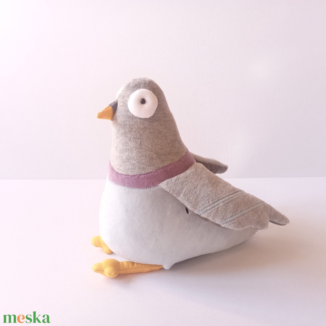 Az Utolsó Galamb avagy Balkáni Gerle, Gonosz Tekintetű Nagyvárosi Madár  - játék & sport - plüssállat & játékfigura - madár - Meska.hu