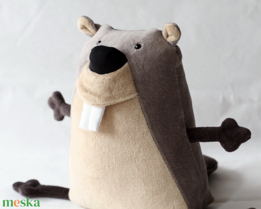 Muma Hód, Tenyérnyi Puha Plüss Jószág - játék & sport - plüssállat & játékfigura - más figura - Meska.hu