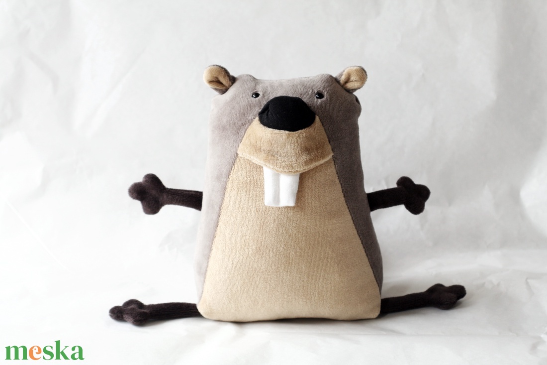 Muma Hód, Tenyérnyi Puha Plüss Jószág - játék & sport - plüssállat & játékfigura - más figura - Meska.hu