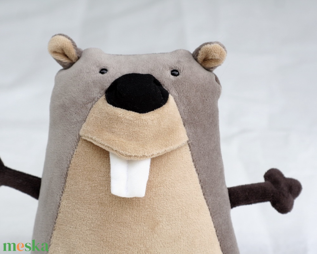 Muma Hód, Tenyérnyi Puha Plüss Jószág - játék & sport - plüssállat & játékfigura - más figura - Meska.hu