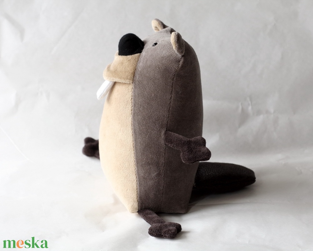 Muma Hód, Tenyérnyi Puha Plüss Jószág - játék & sport - plüssállat & játékfigura - más figura - Meska.hu