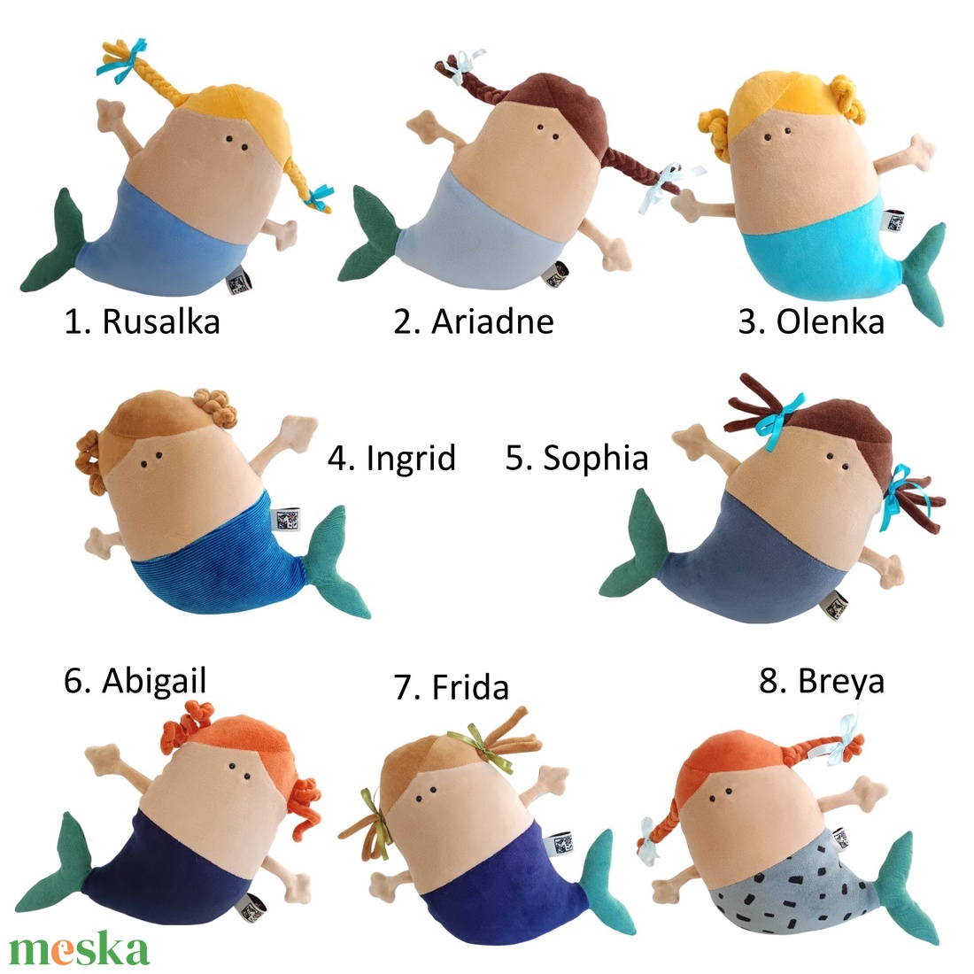 Duci Hableány avagy Sellő, Vicces Kövér Vizitündér - játék & sport - plüssállat & játékfigura - ember - Meska.hu