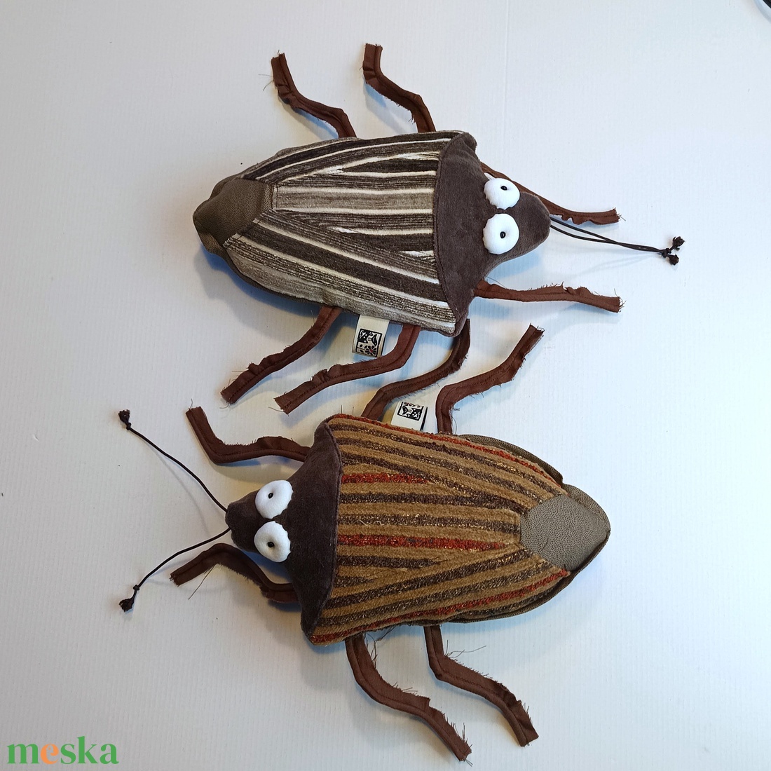 Barna Poloska avagy Ázsiai Márványpoloska, rendkívül veszélyes mezőgazdasági kártevő rovar  - játék & sport - plüssállat & játékfigura - más figura - Meska.hu