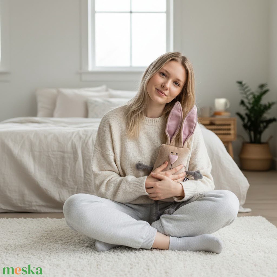 Húsvéti Nyuszi, Puha Plüss Muma Rágcsáló - játék & sport - plüssállat & játékfigura - nyuszi - Meska.hu