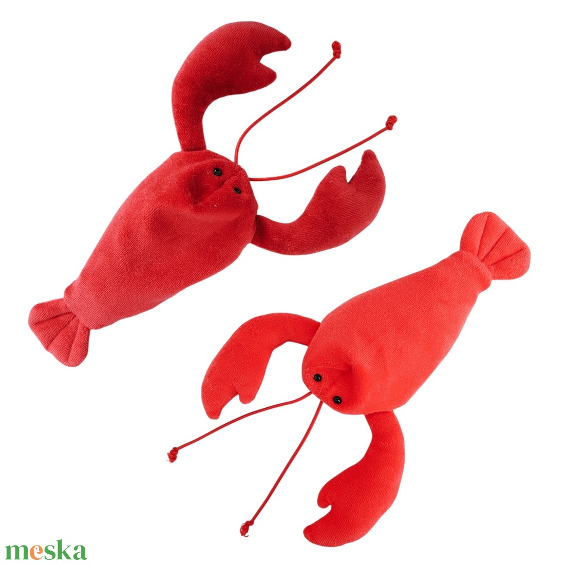 Vörös Rák Babzsák, azaz Babrálható Babrák - játék & sport - plüssállat & játékfigura - más figura - Meska.hu