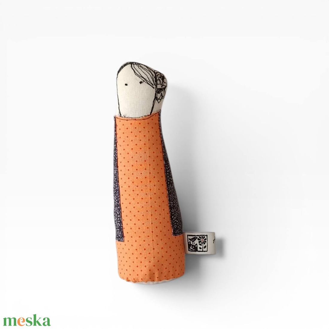 Adél, a Nővérem - Minimalista Bohém Textilbaba - játék & sport - plüssállat & játékfigura - ember - Meska.hu