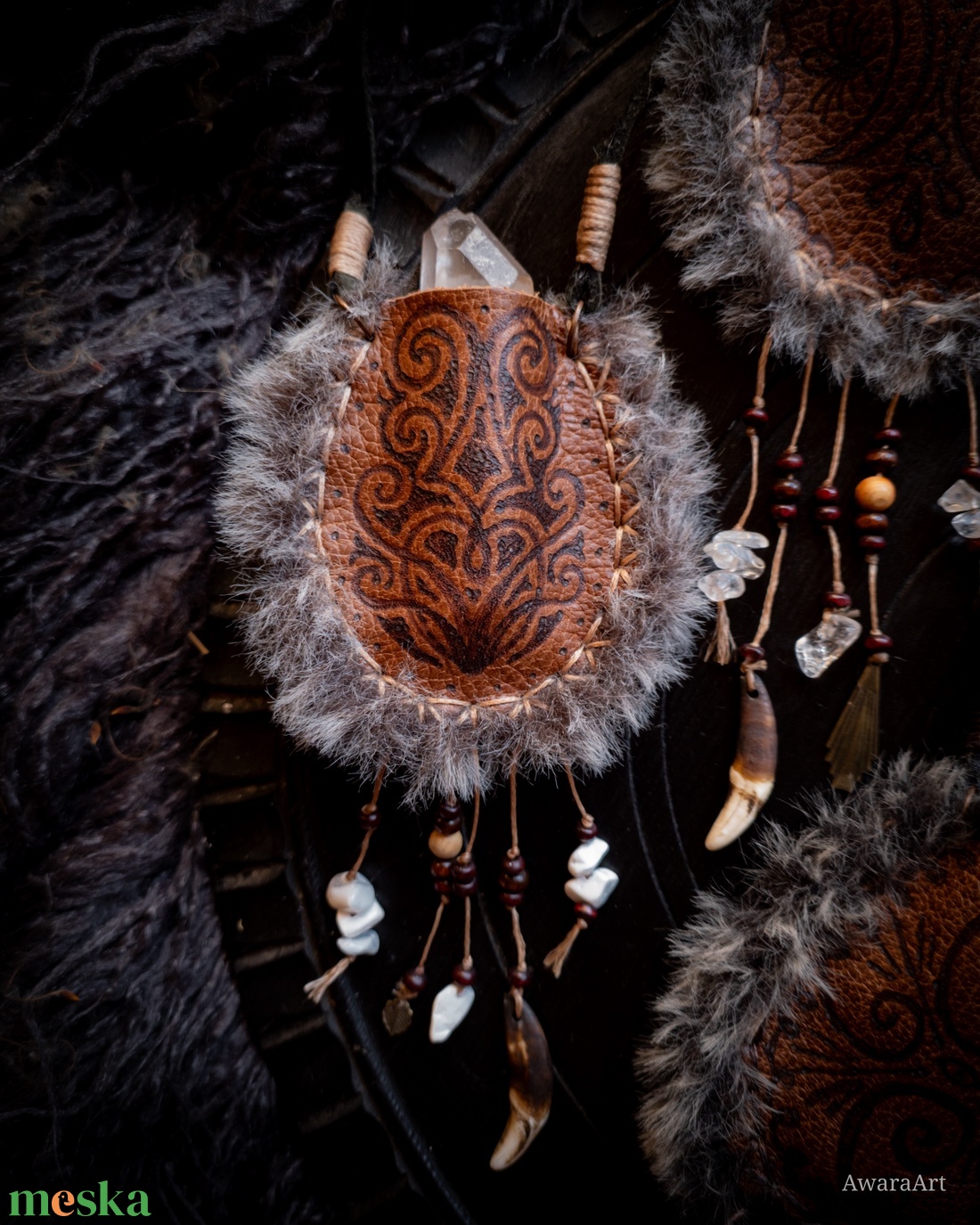 Erdőszellem talizmán tarisznyák - ékszer - nyaklánc - hosszú nyaklánc - Meska.hu