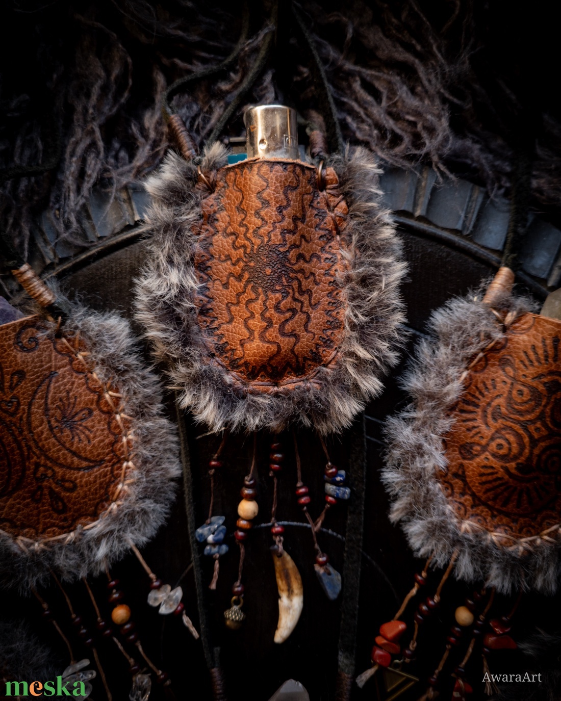 Erdőszellem talizmán tarisznyák - ékszer - nyaklánc - hosszú nyaklánc - Meska.hu