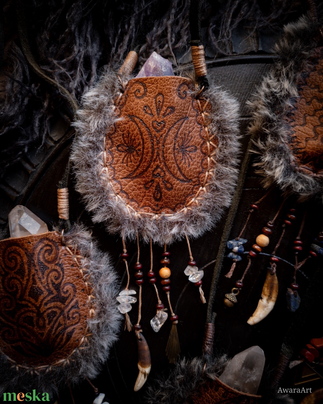 Erdőszellem talizmán tarisznyák - ékszer - nyaklánc - hosszú nyaklánc - Meska.hu