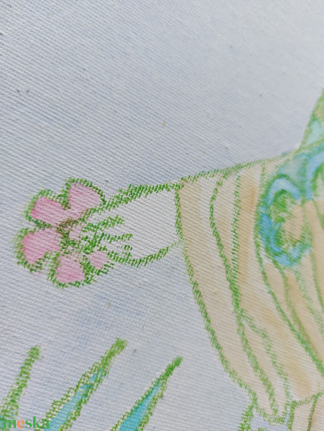 Tavasz - Sgraffito kép - művészet - festmény - festmény vegyes technika - Meska.hu Tavasz - Sgraffito kép - művészet - festmény - festmény vegyes technika - Meska.hu