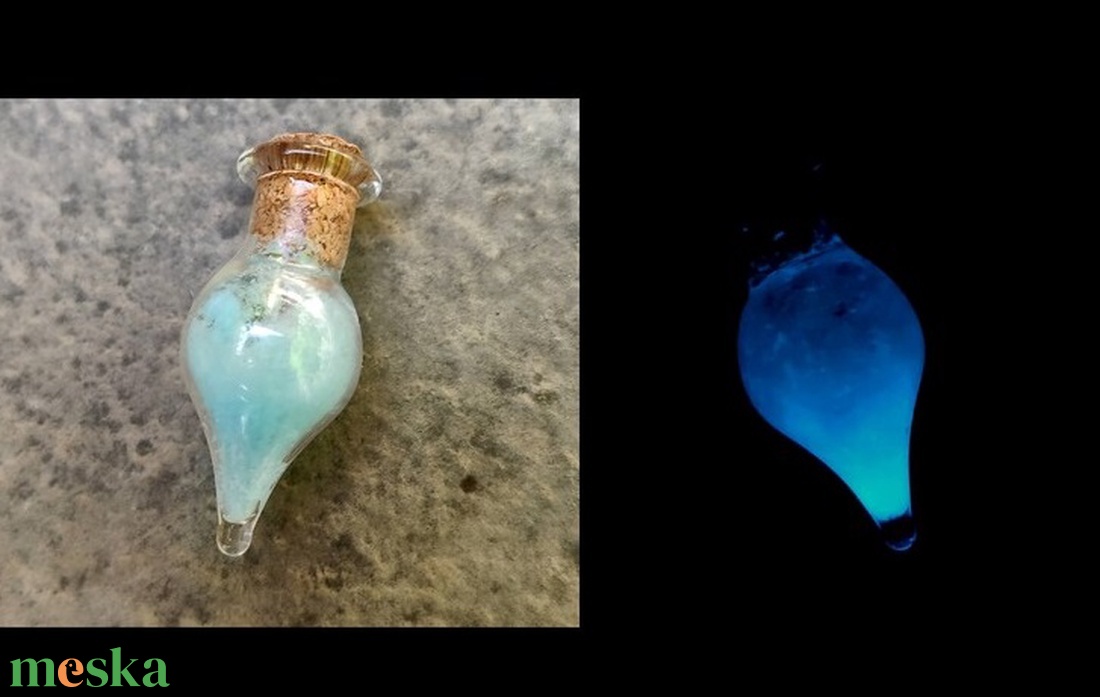 Színes üvegcse, potion, életerő, mana, méreg varázsital bájital dnd Dungeons and Dragons ékszerkészítéshez kellék - kellékek & szerszámok - üveg - Meska.hu