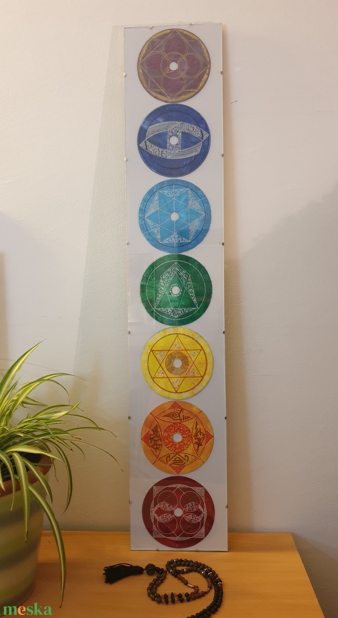 Egyedi Csakra sorozat szimbólumokkal Szakrális Geometria - művészet - festmény - akril - Meska.hu Egyedi Csakra sorozat szimbólumokkal Szakrális Geometria - művészet - festmény - akril - Meska.hu