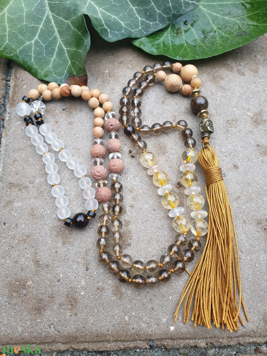 Személyes erömben vagyok  108 szemes mala  - otthon & életmód - dekoráció - spiritualitás - mala - Meska.hu