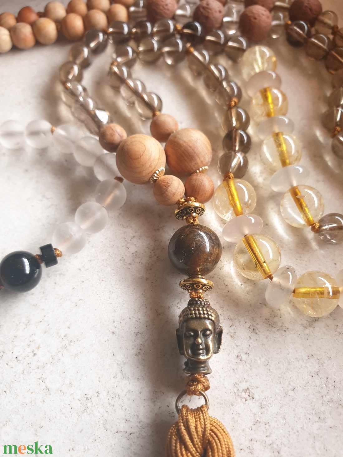 Személyes erömben vagyok  108 szemes mala  - otthon & életmód - dekoráció - spiritualitás - mala - Meska.hu