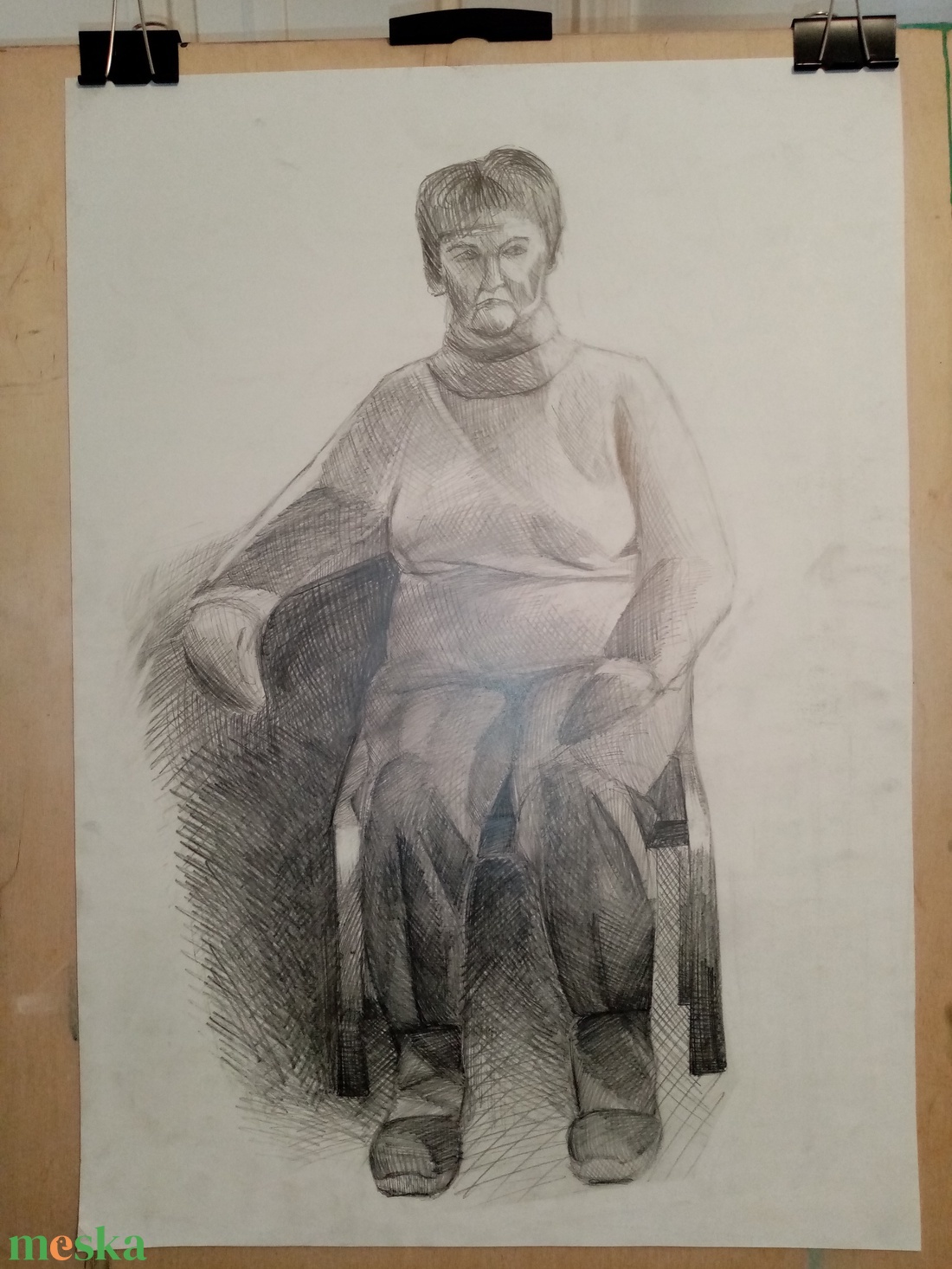 Ülő néni rajz - művészet - grafika & illusztráció - ceruzarajz - Meska.hu Ülő néni rajz - művészet - grafika & illusztráció - ceruzarajz - Meska.hu