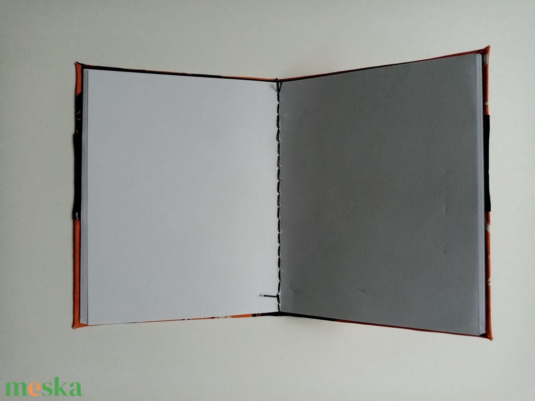 Narancssárga fekete notesz  - otthon & életmód - papír, írószer - jegyzetfüzet & napló - Meska.hu Narancssárga fekete notesz  - otthon & életmód - papír, írószer - jegyzetfüzet & napló - Meska.hu