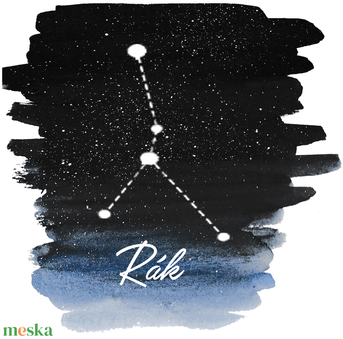 Rák csillagkép - ruha & divat - férfi ruha - póló - Meska.hu