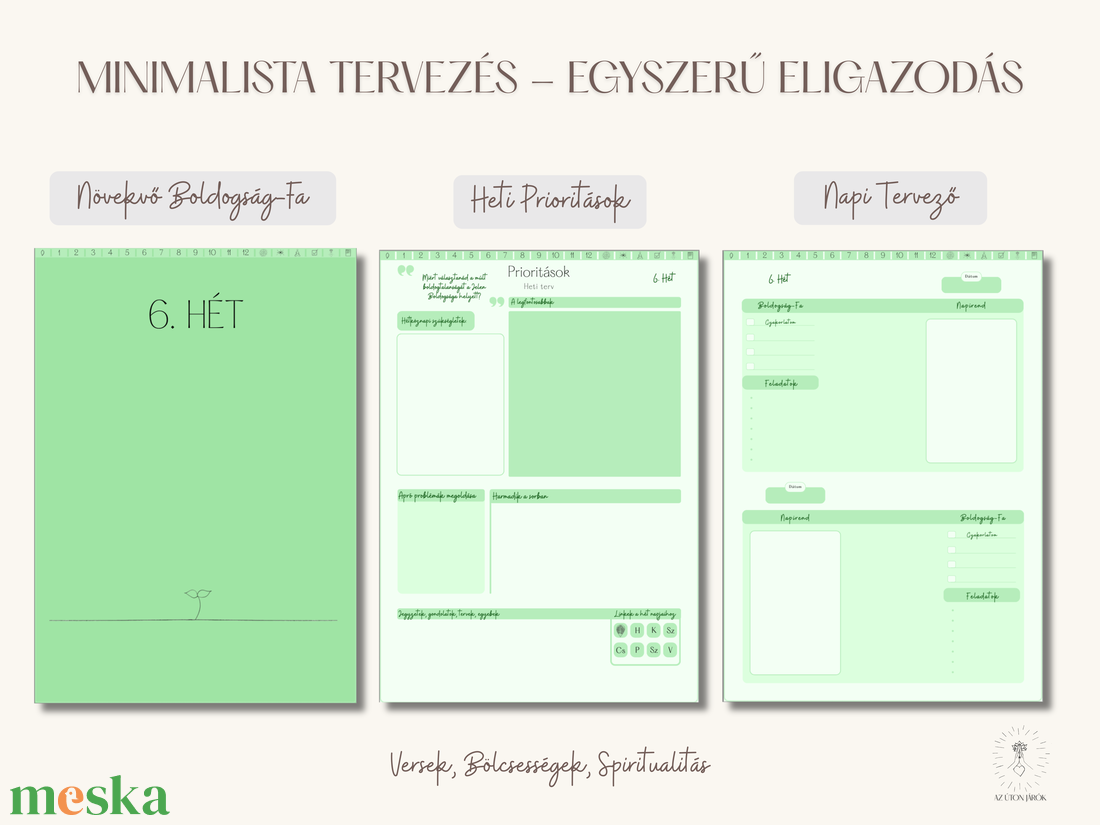 Digitális Tervező, Zöld, Spirituális Önfejlesztés, Napi, Heti és Havi naptár és tervező, (Goodnotes és Notability) - művészet - grafika & illusztráció - digitális - Meska.hu Digitális Tervező, Zöld, Spirituális Önfejlesztés, Napi, Heti és Havi naptár és tervező, (Goodnotes és Notability) - művészet - grafika & illusztráció - digitális - Meska.hu