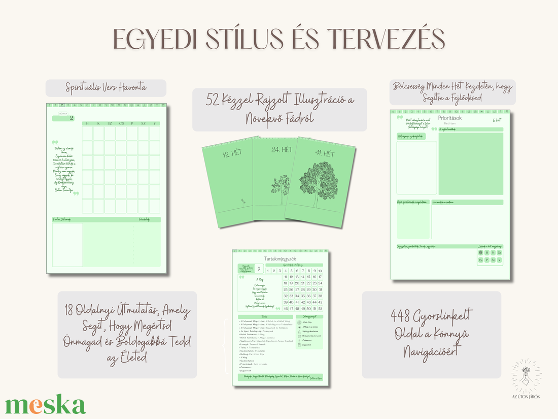 Digitális Tervező, Zöld, Spirituális Önfejlesztés, Napi, Heti és Havi naptár és tervező, (Goodnotes és Notability) - művészet - grafika & illusztráció - digitális - Meska.hu Digitális Tervező, Zöld, Spirituális Önfejlesztés, Napi, Heti és Havi naptár és tervező, (Goodnotes és Notability) - művészet - grafika & illusztráció - digitális - Meska.hu