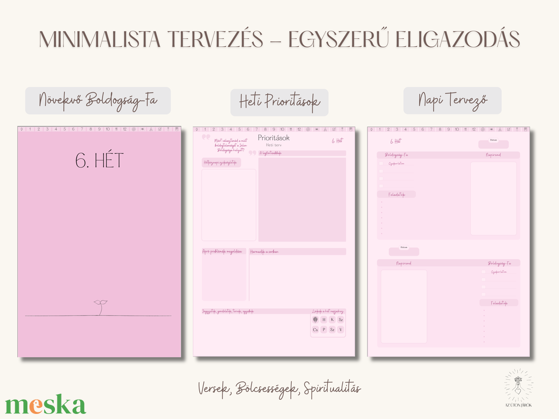 Digitális Tervező, Rózsaszín, Spirituális Önfejlesztés, Napi, Heti és Havi naptár és tervező, (Goodnotes és Notability) - művészet - grafika & illusztráció - digitális - Meska.hu Digitális Tervező, Rózsaszín, Spirituális Önfejlesztés, Napi, Heti és Havi naptár és tervező, (Goodnotes és Notability) - művészet - grafika & illusztráció - digitális - Meska.hu