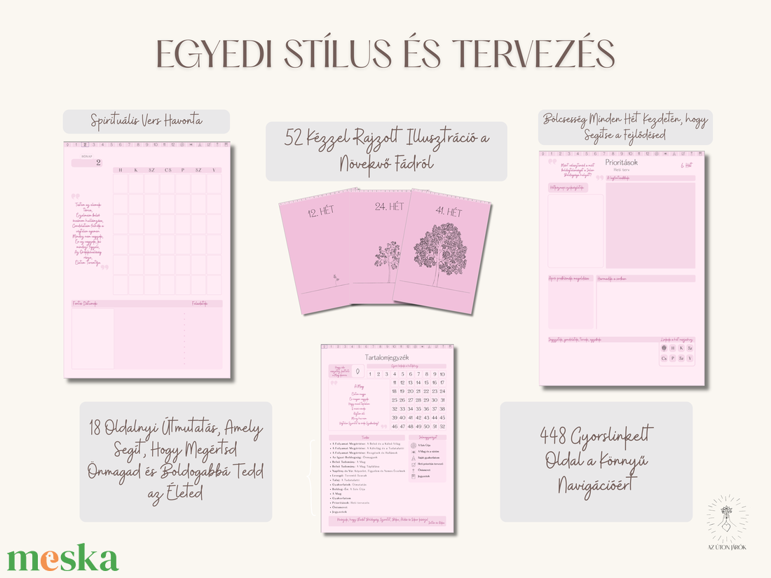 Digitális Tervező, Rózsaszín, Spirituális Önfejlesztés, Napi, Heti és Havi naptár és tervező, (Goodnotes és Notability) - művészet - grafika & illusztráció - digitális - Meska.hu Digitális Tervező, Rózsaszín, Spirituális Önfejlesztés, Napi, Heti és Havi naptár és tervező, (Goodnotes és Notability) - művészet - grafika & illusztráció - digitális - Meska.hu
