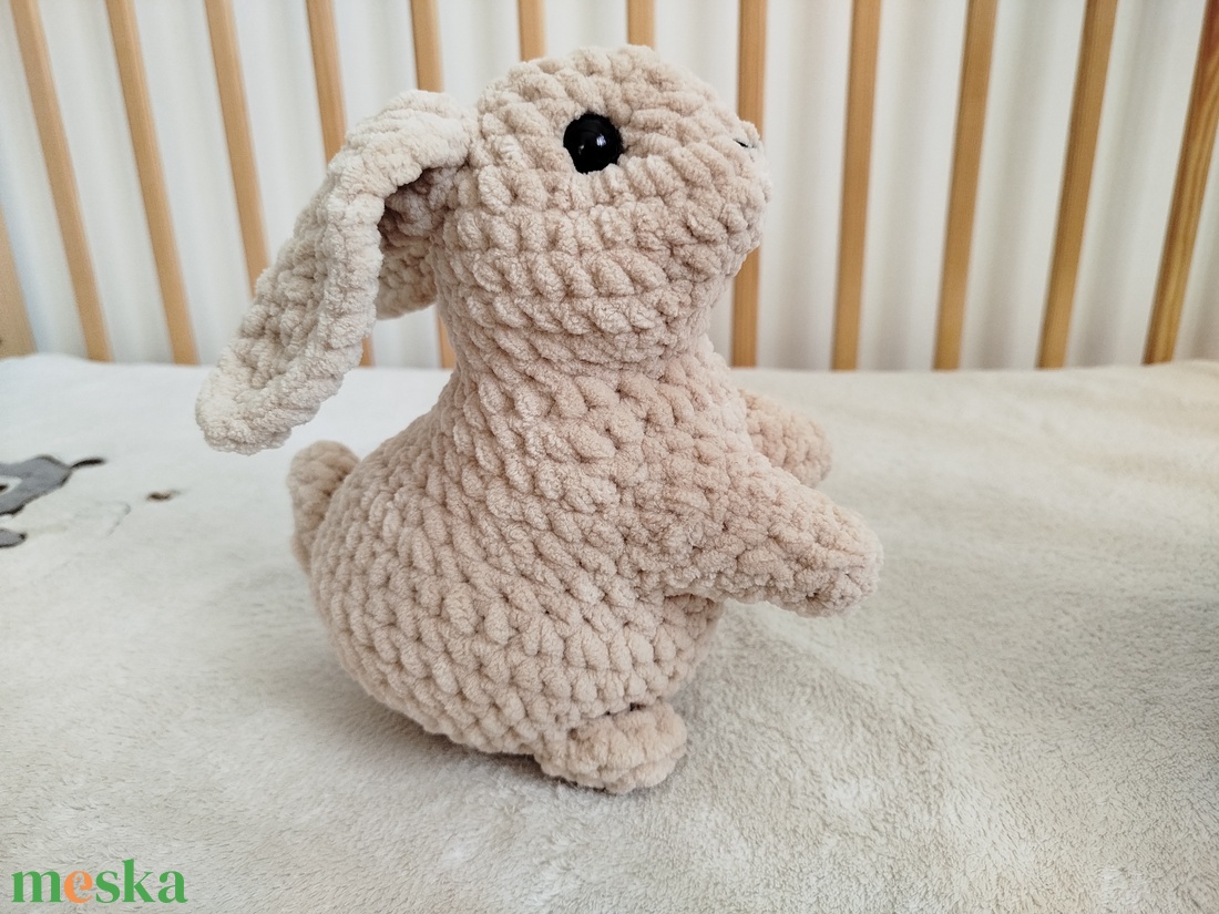 Horgolt nyuszi - játék & sport - plüssállat & játékfigura - nyuszi - Meska.hu