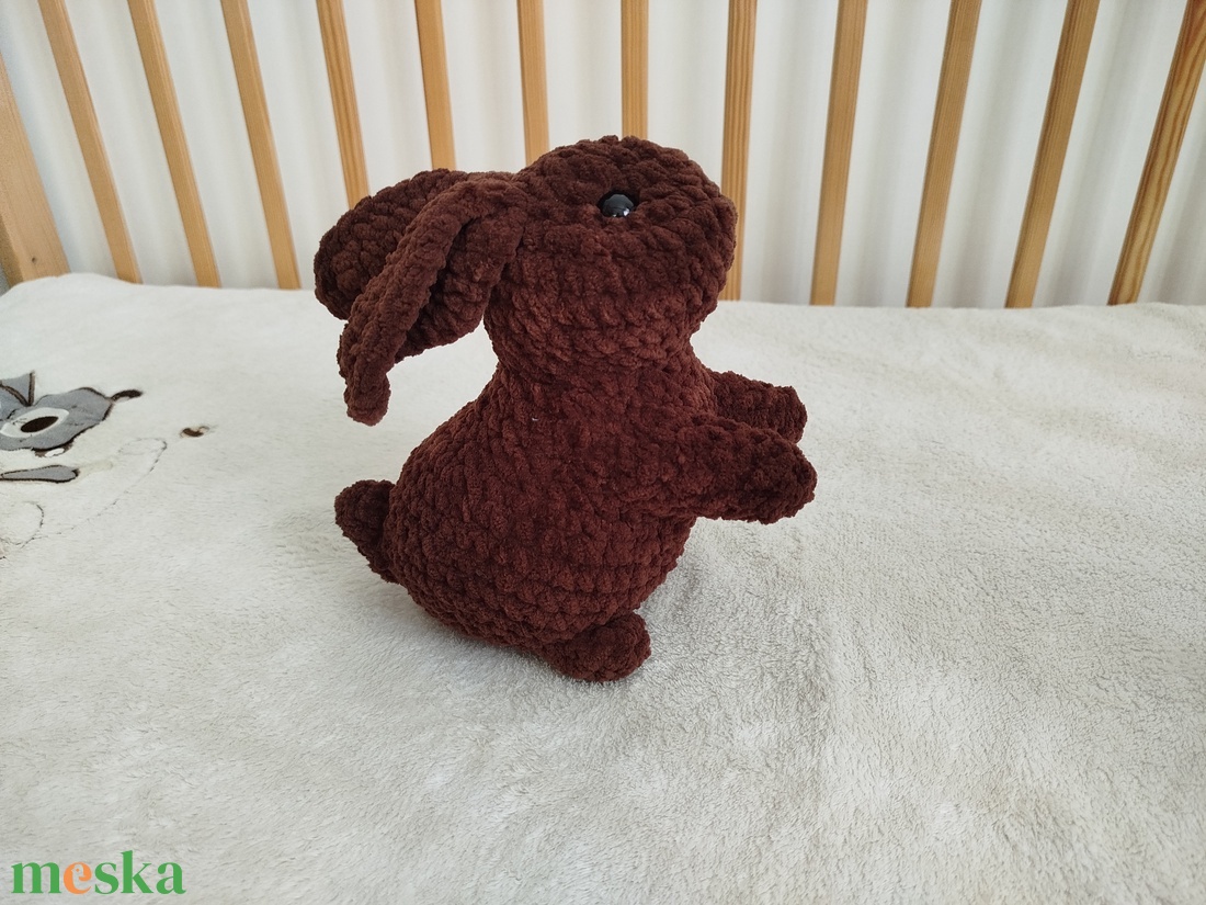 Horgolt nyuszi - játék & sport - plüssállat & játékfigura - nyuszi - Meska.hu