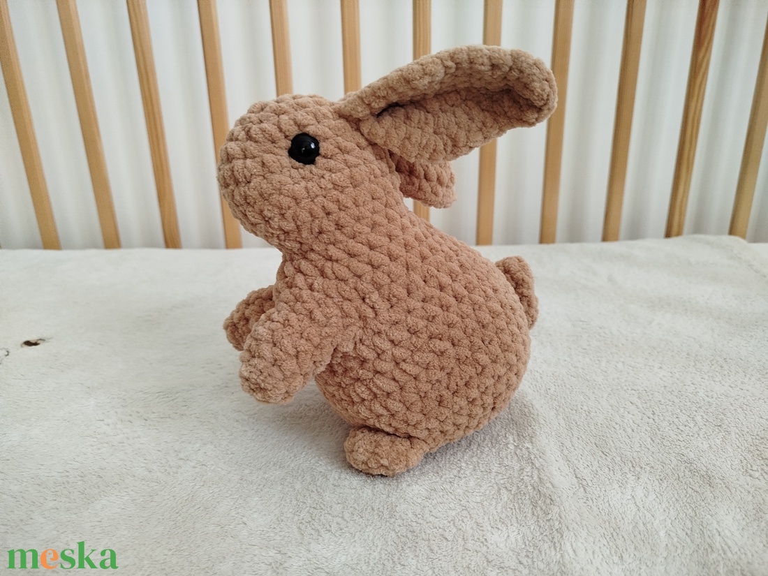 Horgolt nyuszi - játék & sport - plüssállat & játékfigura - nyuszi - Meska.hu