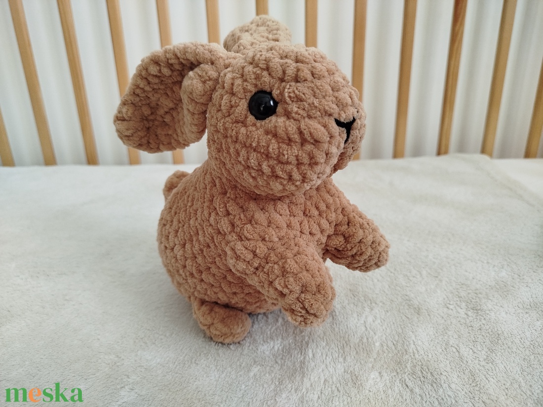 Horgolt nyuszi - játék & sport - plüssállat & játékfigura - nyuszi - Meska.hu
