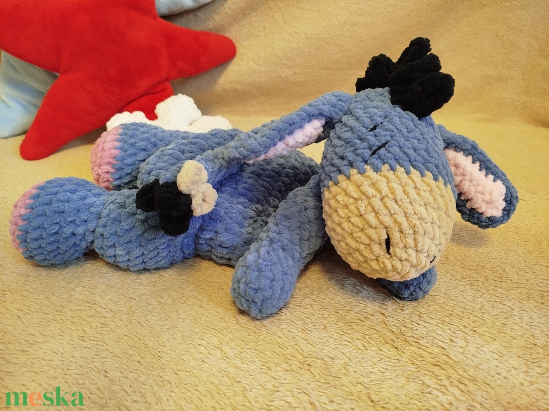 Horgolt Füles szundi - játék & sport - plüssállat & játékfigura - plüss mesefigurák - Meska.hu