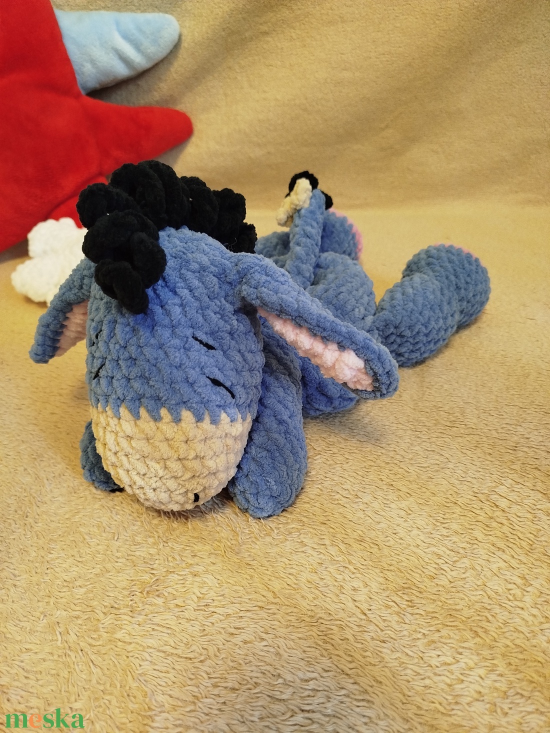 Horgolt Füles szundi - játék & sport - plüssállat & játékfigura - plüss mesefigurák - Meska.hu